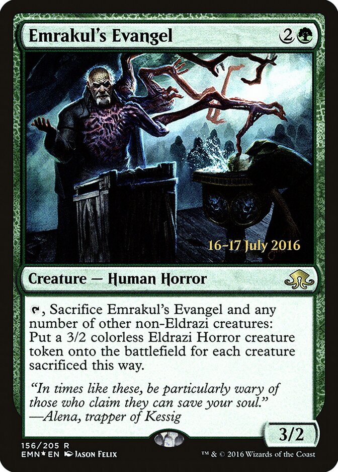 Missionário de Emrakul / Emrakul's Evangel - Magic: The Gathering - MoxLand