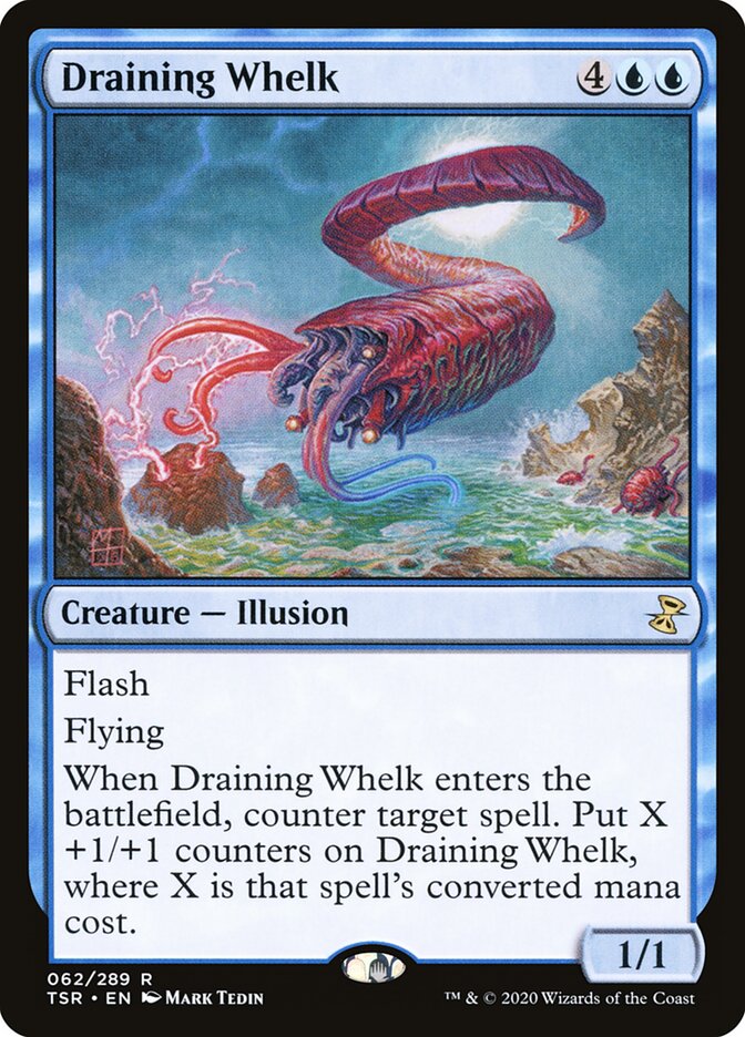 Búzio Drenante / Draining Whelk - Magic: The Gathering - MoxLand