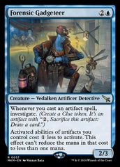 Engenhoqueira Forense / Forensic Gadgeteer - Magic: The Gathering - MoxLand