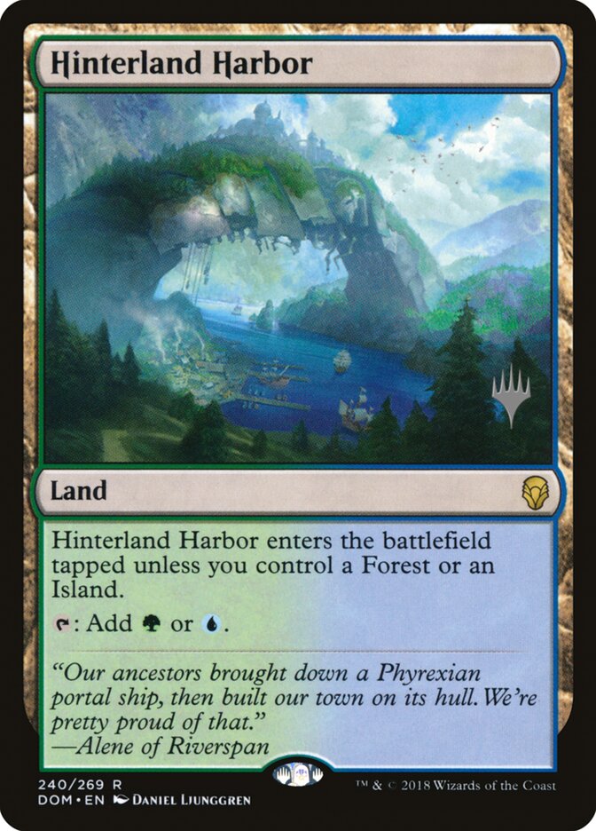 Porto do Interior / Hinterland Harbor - Magic: The Gathering - MoxLand
