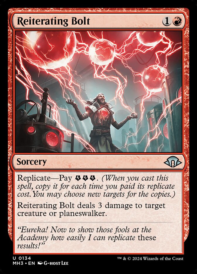 Raio Reiterador / Reiterating Bolt - Magic: The Gathering - MoxLand