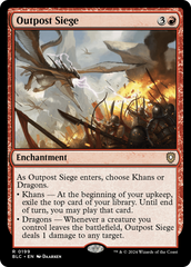 Cerco ao Posto Avançado / Outpost Siege - Magic: The Gathering - MoxLand