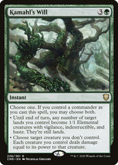 Vontade de Kamahl / Kamahl's Will - Magic: The Gathering - MoxLand