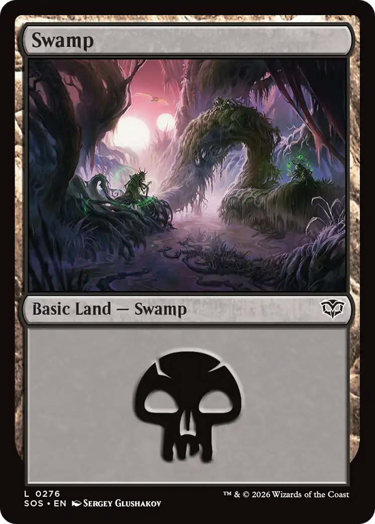 Pântano / Swamp - Magic: The Gathering - MoxLand