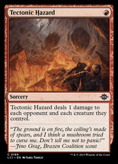 Risco Tectônico / Tectonic Hazard - Magic: The Gathering - MoxLand