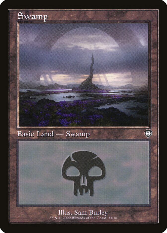 Pântano / Swamp - Magic: The Gathering - MoxLand