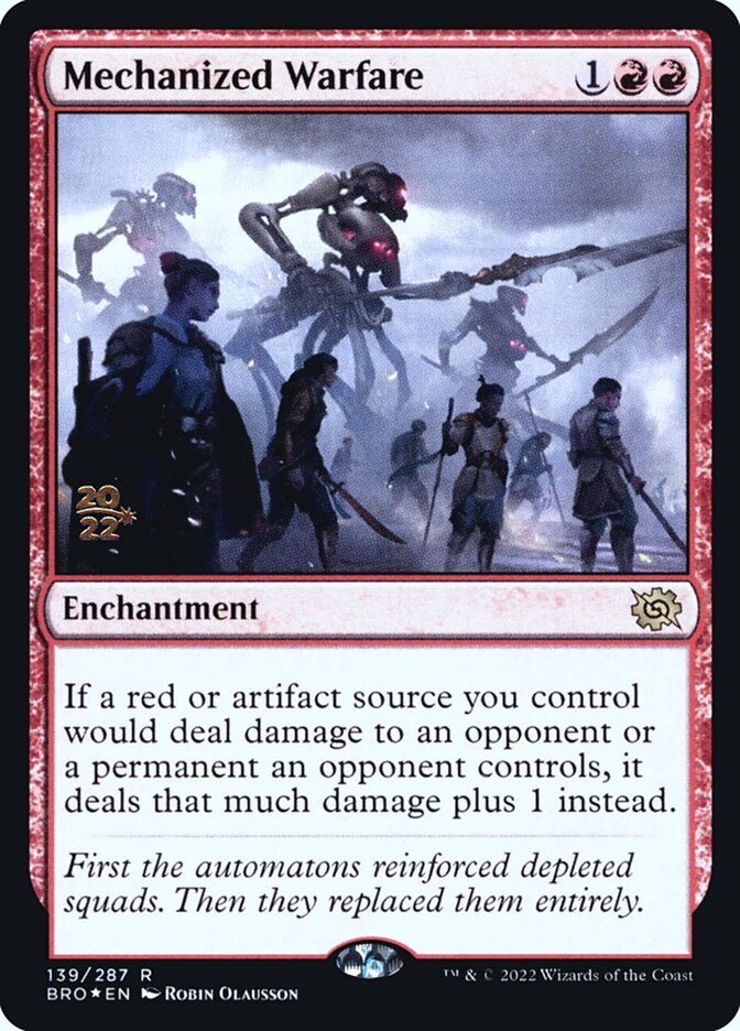 Guerra Mecanizada / Mechanized Warfare - Magic: The Gathering - MoxLand