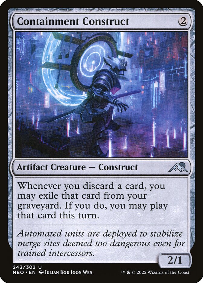Constructo de Contenção / Containment Construct - Magic: The Gathering - MoxLand
