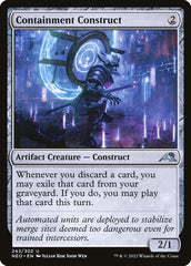 Constructo de Contenção / Containment Construct - Magic: The Gathering - MoxLand
