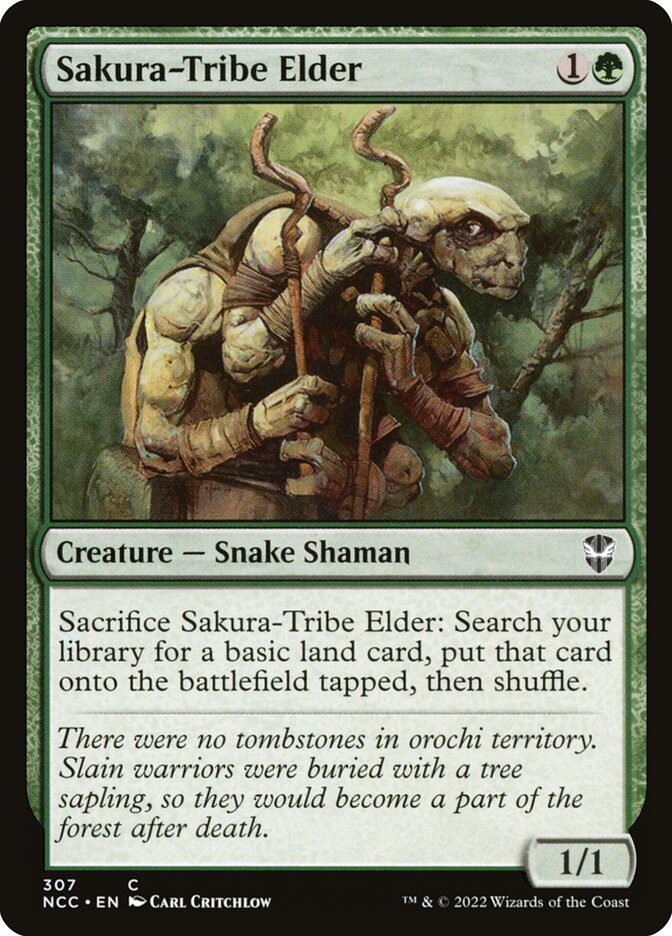 Ancião da Tribo Sakura / Sakura-Tribe Elder - Magic: The Gathering - MoxLand