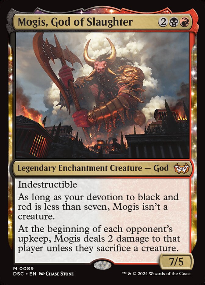 Mogis, Deus da Matança / Mogis, God of Slaughter - Magic: The Gathering - MoxLand