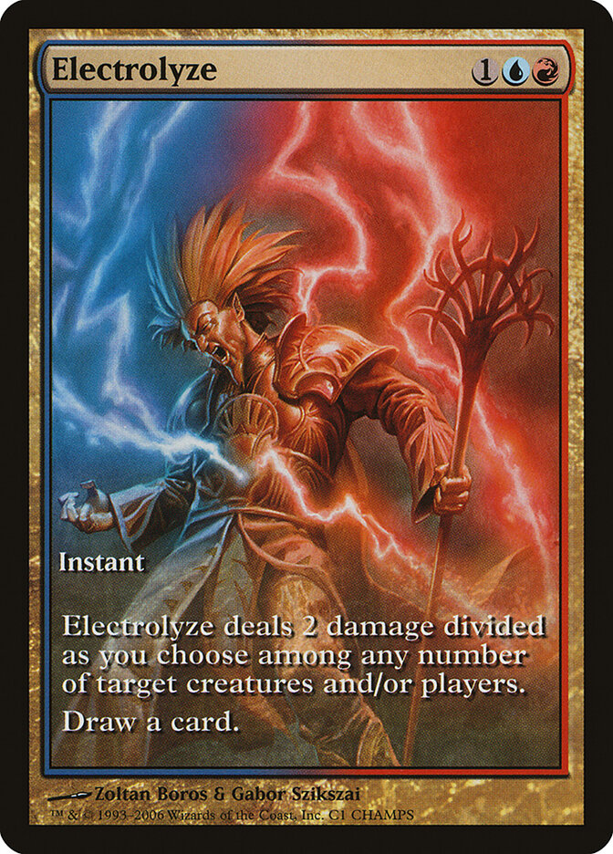 Eletrolisar / Electrolyze - Magic: The Gathering - MoxLand
