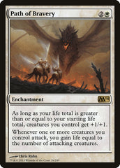 Caminho da Bravura / Path of Bravery - Magic: The Gathering - MoxLand