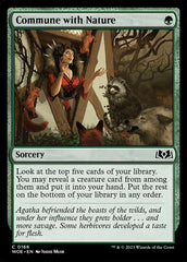 Comungar com a Natureza / Commune with Nature - Magic: The Gathering - MoxLand