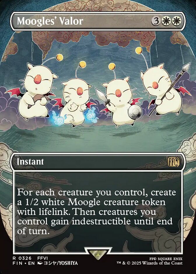 A Batalha dos Moogles / Moogles' Valor - Magic: The Gathering - MoxLand