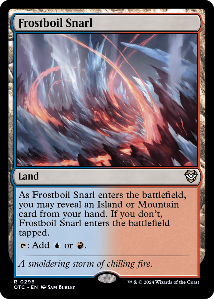 Liame da Pirogeada / Frostboil Snarl - Magic: The Gathering - MoxLand