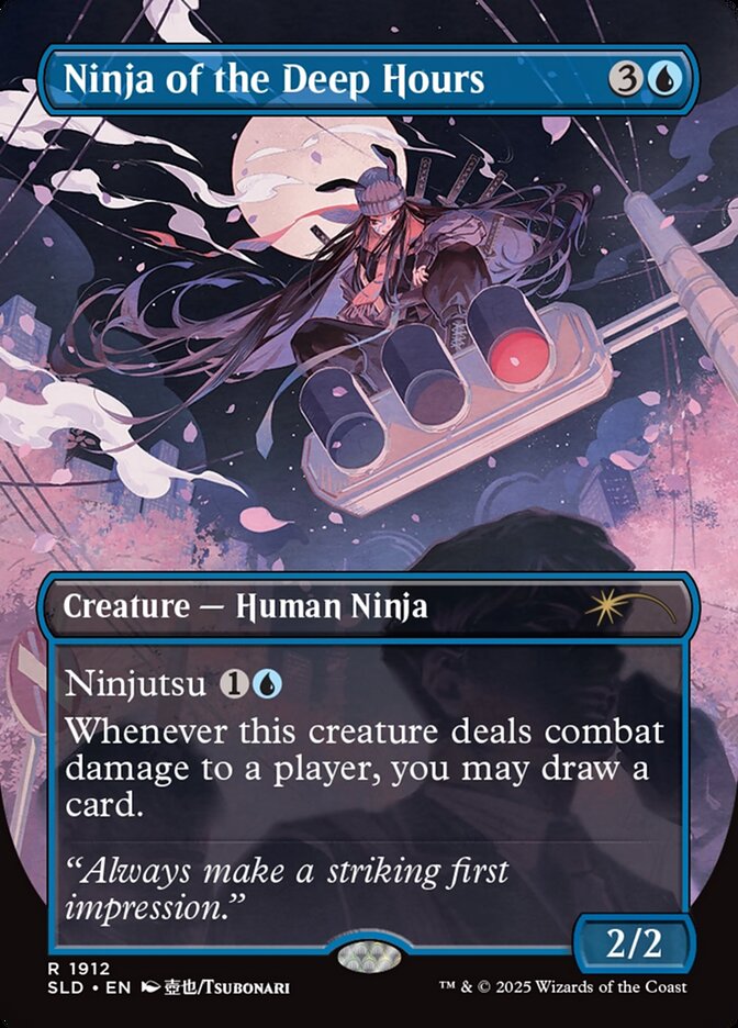 Ninja das Horas Tardias / Ninja of the Deep Hours - Magic: The Gathering - MoxLand