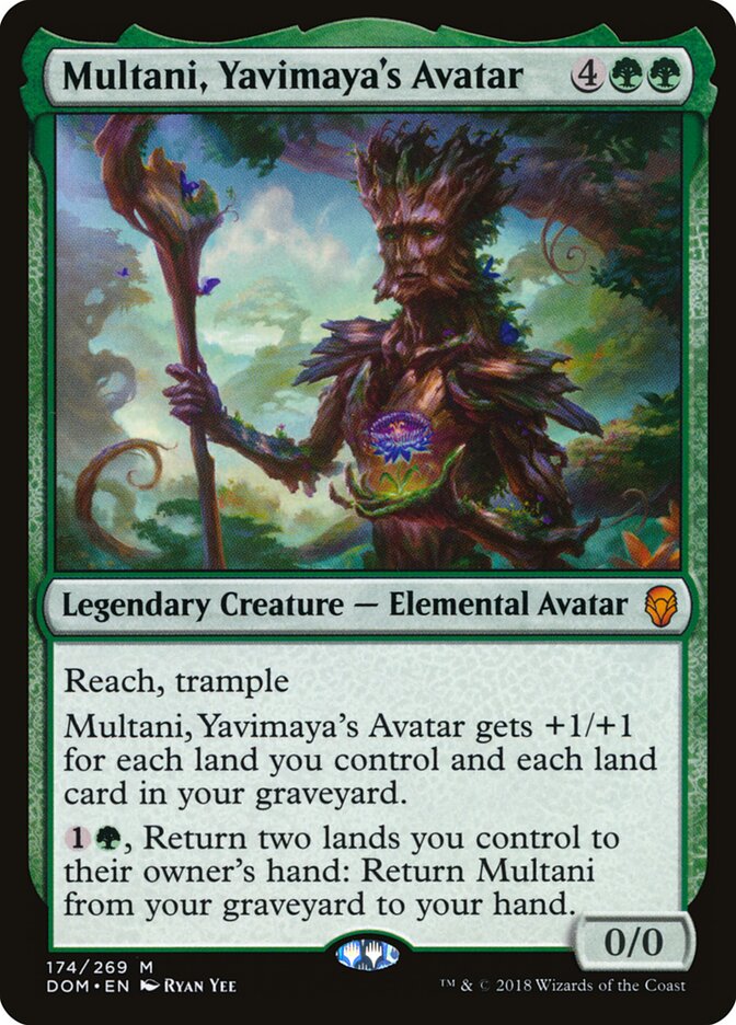 Multani, Avatar de Yavimaya / Multani, Yavimaya's Avatar - Magic: The Gathering - MoxLand