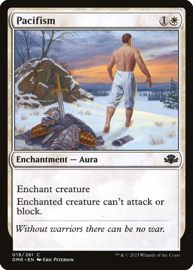 Pacifismo / Pacifism - Magic: The Gathering - MoxLand