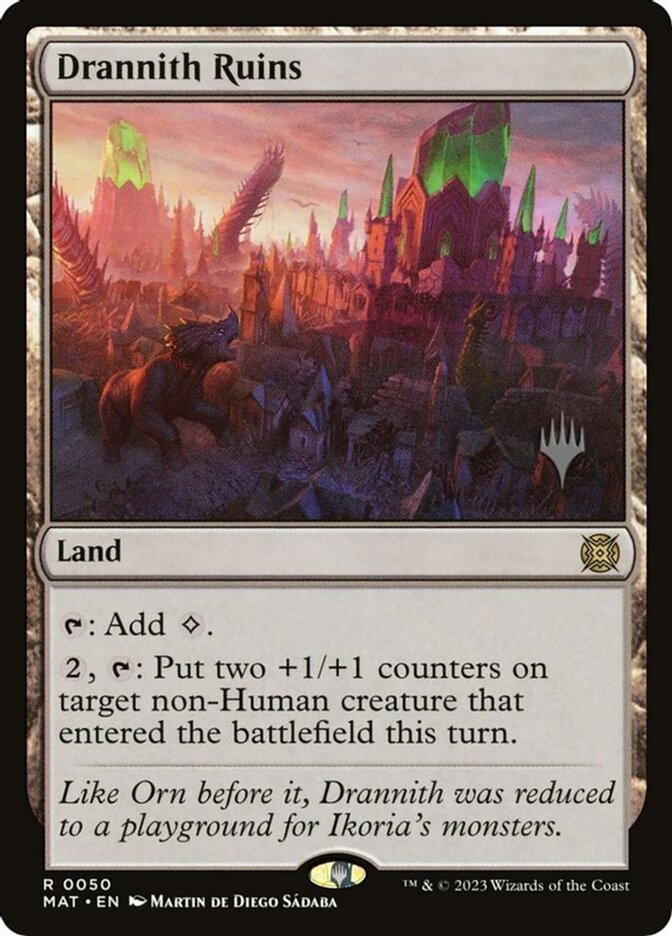 Ruínas de Drannith / Drannith Ruins - Magic: The Gathering - MoxLand