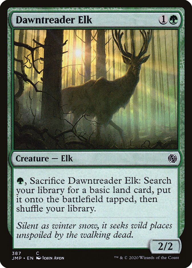 Alce Viajante da Aurora / Dawntreader Elk - Magic: The Gathering - MoxLand