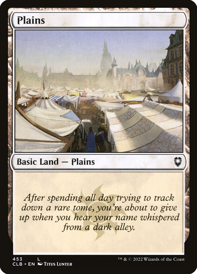 Planície / Plains - Magic: The Gathering - MoxLand
