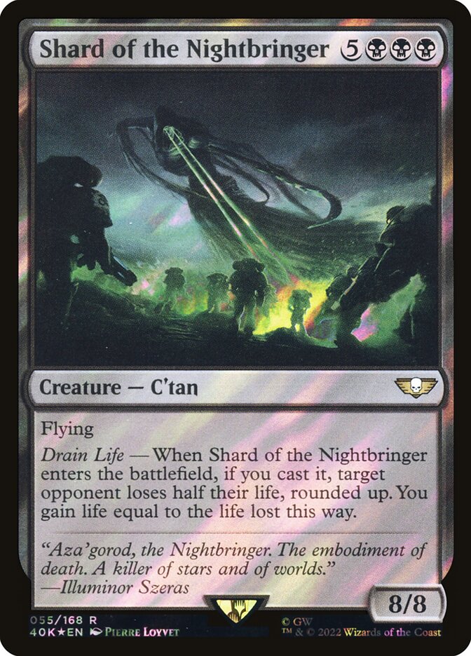 Fragmento do Arauto da Noite / Shard of the Nightbringer - Magic: The Gathering - MoxLand