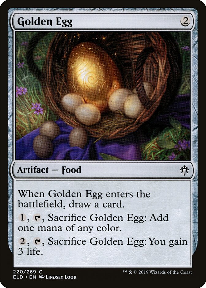 Ovo de Ouro / Golden Egg - Magic: The Gathering - MoxLand