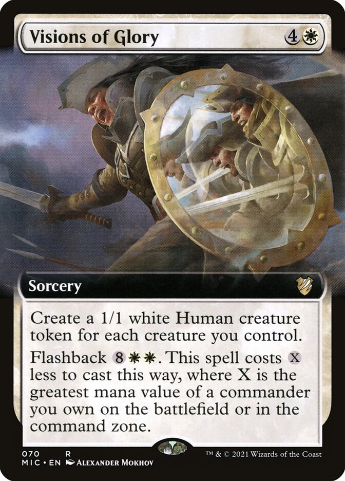 Visões de Glória / Visions of Glory - Magic: The Gathering - MoxLand