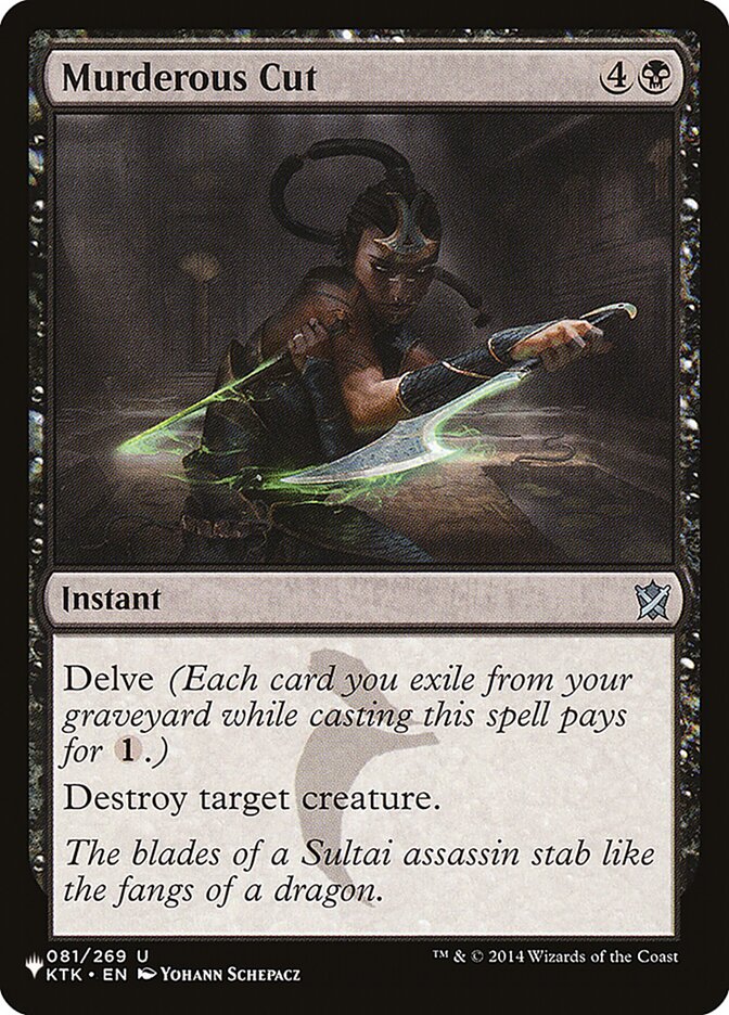 Talho Assassino / Murderous Cut - Magic: The Gathering - MoxLand