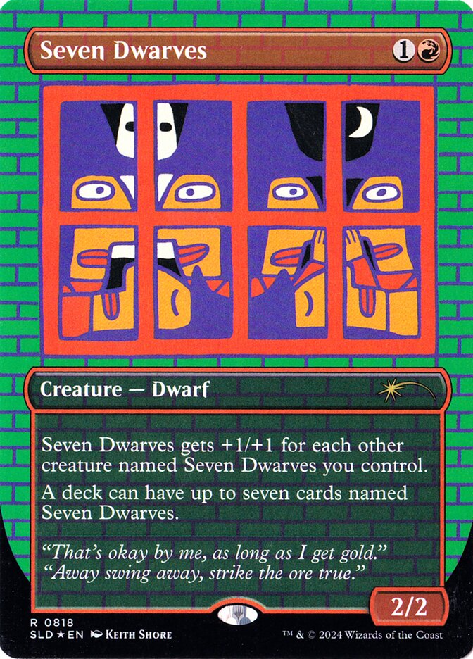 Sete Anões / Seven Dwarves - Magic: The Gathering - MoxLand
