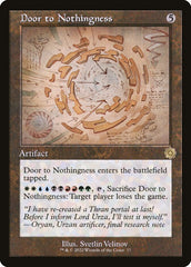 Porta para o Nada / Door to Nothingness - Magic: The Gathering - MoxLand