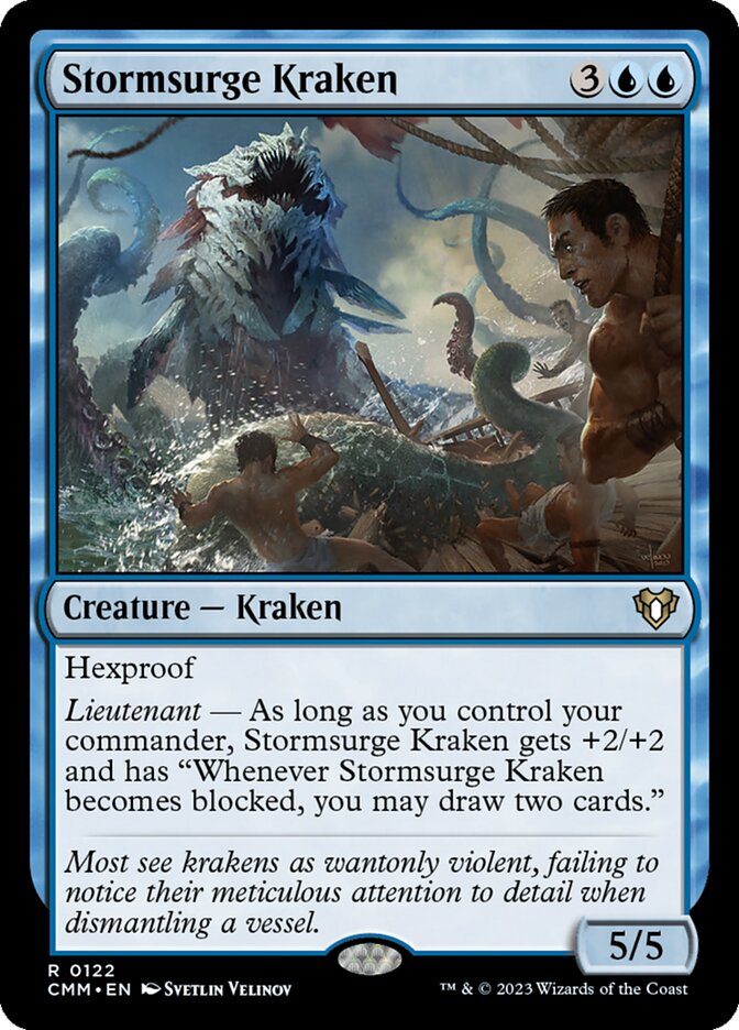 Kraken do Surto da Tempestade / Stormsurge Kraken - Magic: The Gathering - MoxLand