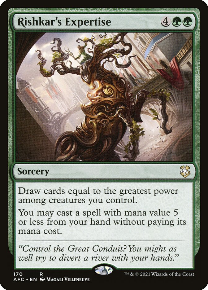 Especialidade de Rishkar / Rishkar's Expertise - Magic: The Gathering - MoxLand