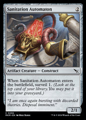 Autômato da Limpeza / Sanitation Automaton - Magic: The Gathering - MoxLand