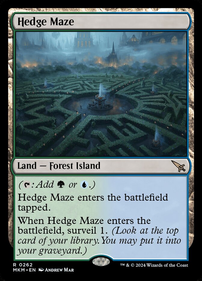 Labirinto de Sebes / Hedge Maze - Magic: The Gathering - MoxLand
