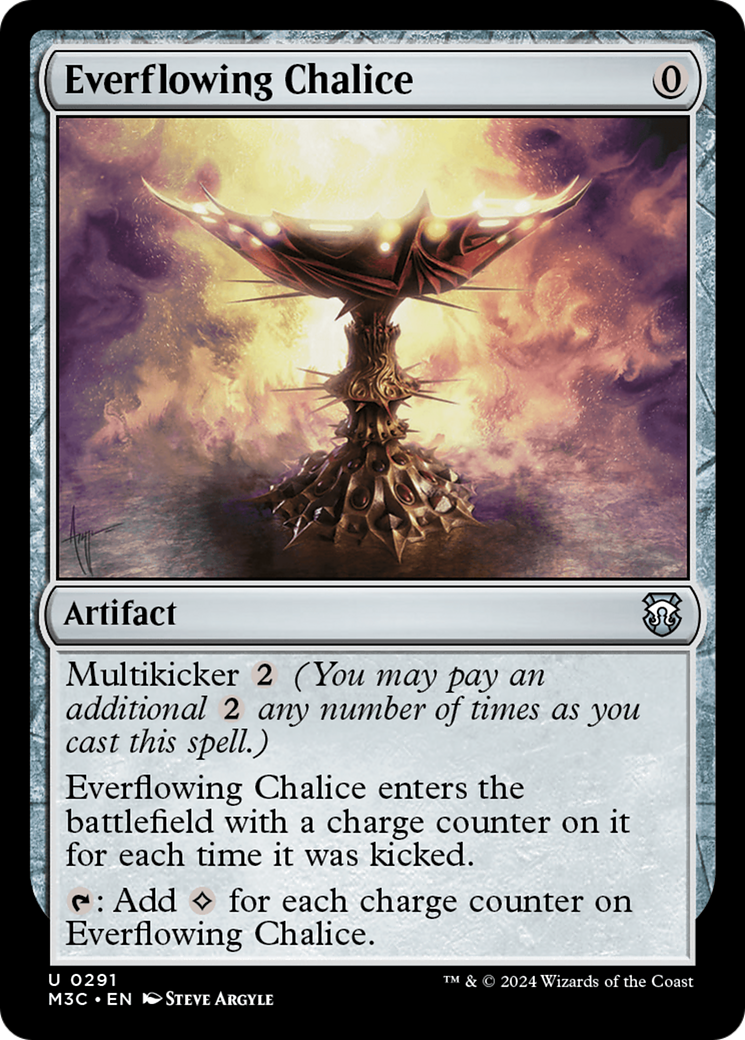 Cálice do Fluxo Perene / Everflowing Chalice - Magic: The Gathering - MoxLand