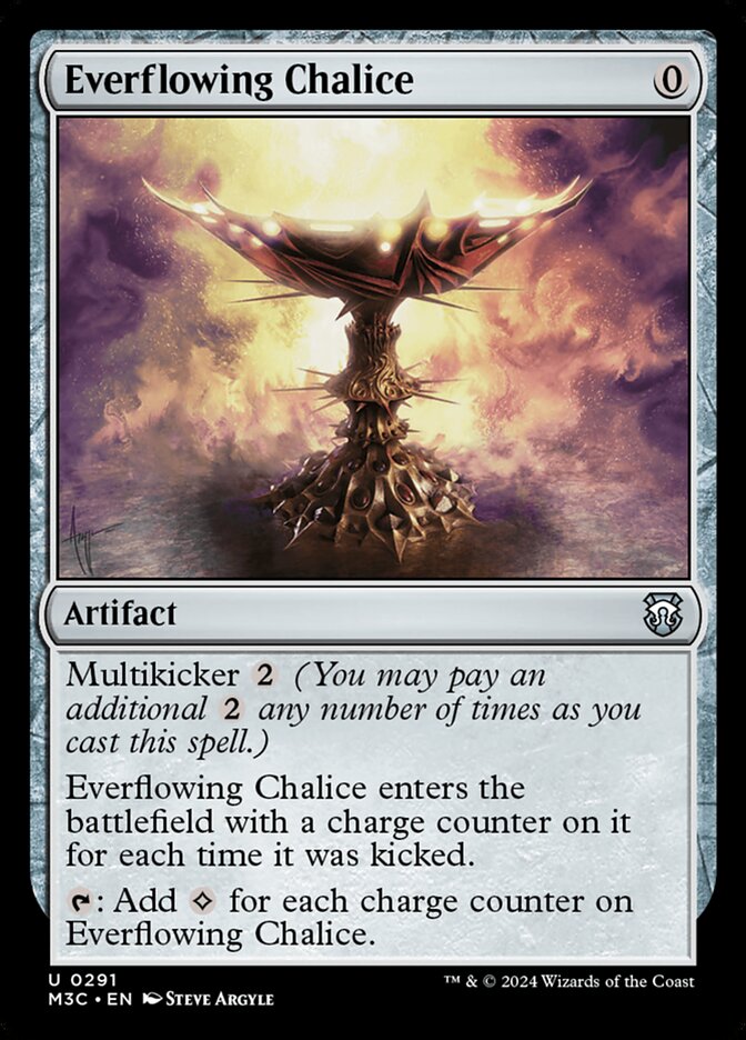 Cálice do Fluxo Perene / Everflowing Chalice - Magic: The Gathering - MoxLand