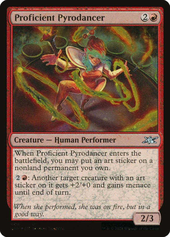 Proficient Pyrodancer - Magic: The Gathering - MoxLand