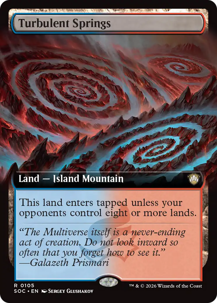 Turbulent Springs - Magic: The Gathering - MoxLand