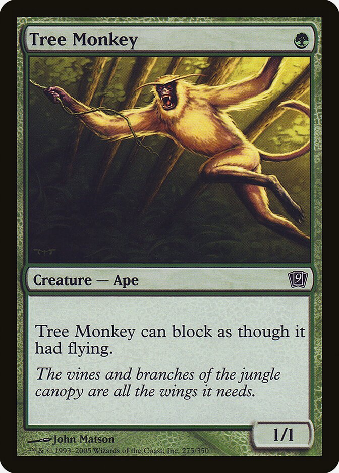 Macaco Arbóreo / Tree Monkey - Magic: The Gathering - MoxLand