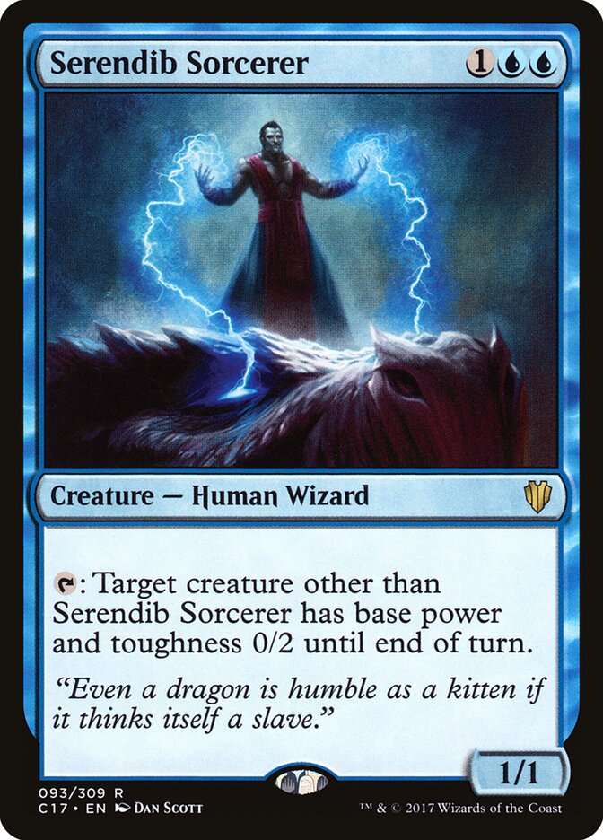 Feiticeiro de Serendib / Serendib Sorcerer - Magic: The Gathering - MoxLand