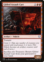 Carrinho de Ataque Dourado / Gilded Assault Cart - Magic: The Gathering - MoxLand