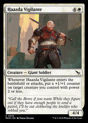 Vigilante de Haazda / Haazda Vigilante - Magic: The Gathering - MoxLand