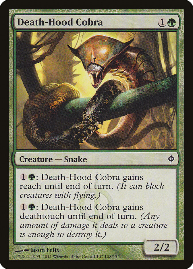 Naja do Capuz Letal / Death-Hood Cobra - Magic: The Gathering - MoxLand