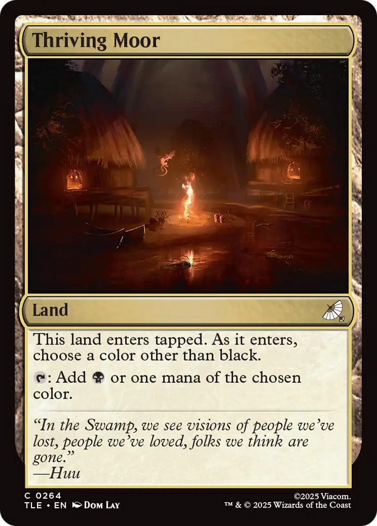 Charco Vicejante / Thriving Moor - Magic: The Gathering - MoxLand