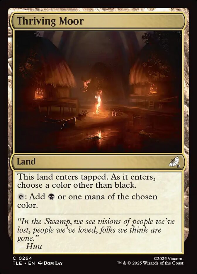 Charco Vicejante / Thriving Moor - Magic: The Gathering - MoxLand
