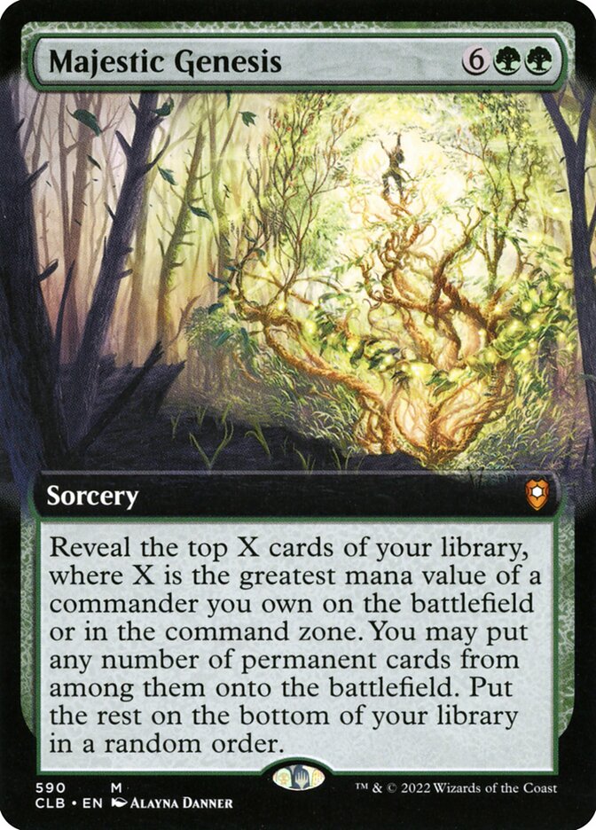 Gênese Majestosa / Majestic Genesis - Magic: The Gathering - MoxLand