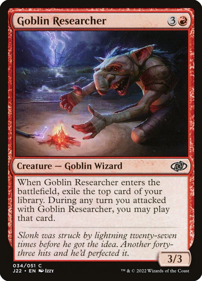 Goblin Researcher - Magic: The Gathering - MoxLand