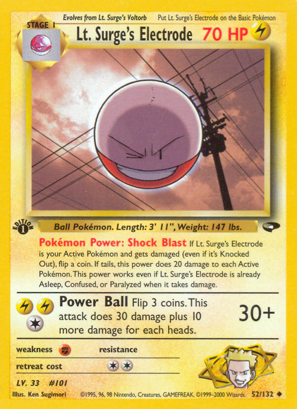 Lt. Surge's Electrode - MoxLand - MoxLand